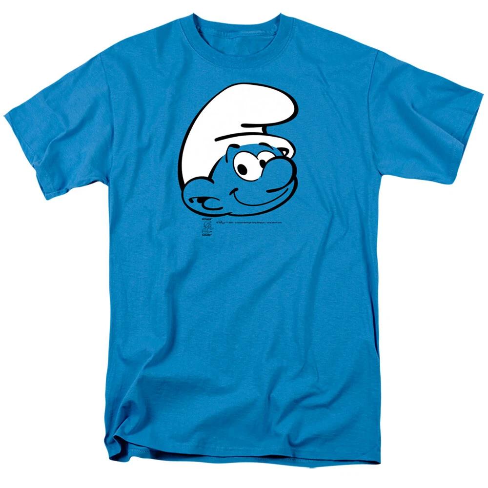 The Smurfs  Brainy Smurf Head  T-Shirt XL