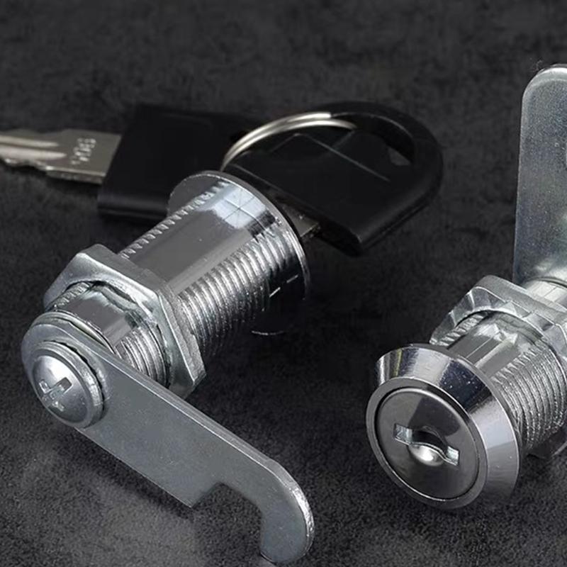 Letter Box Cam Cylinder Locks Zinc Alloy Drawer Locks with 2 Keys Cabinet Lock Security Furniture Locks Multi-size