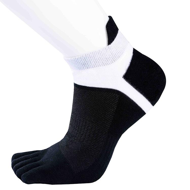 1 Pairs Summer Men Socks Cotton Five-finger Socks Breathable High Quality Sport Male Socks