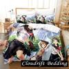 Misaka Mikoto A Certain Magical Index Railgun Bedding Set Boys Girls Twin Queen King Size Duvet Cover Pillowcase Bed Boys Adult