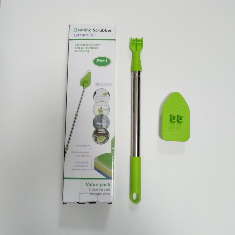 Multifunctional Telescopic Triangle Cleaning Brush