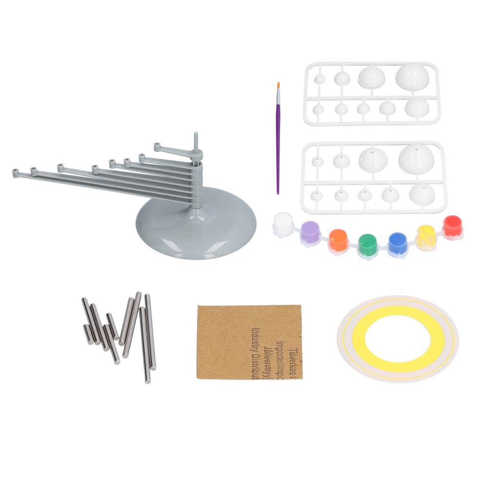 Solar System Model Kit DIY Nine Planets Solar System Ornaments for Kids Educational Gift
