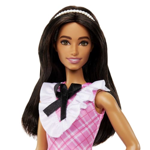 Barbie Fashionista Frill Pink Dress/Objevila se ve filmu "Barbie"!? [Oblékací panenka] [3 roky a starší] HJT06