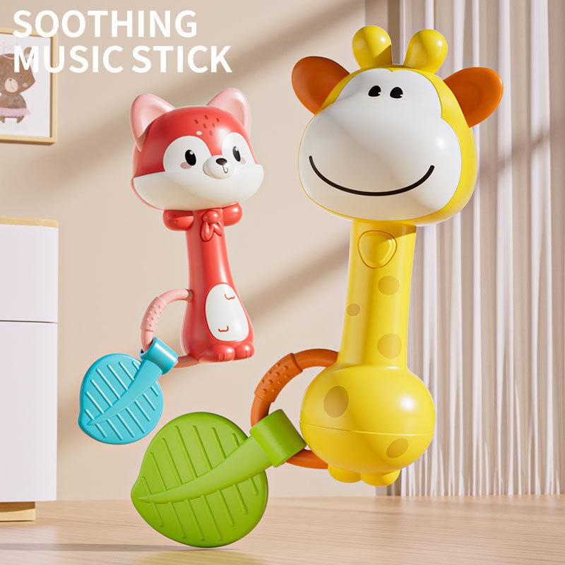 Baby Music Rattle Teething Toy Soothing Infant Sensory Development Grip Training newborn Gift Set