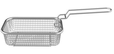 Fuji Enamel Square Fryer Basket (Foldable) OR-KFB