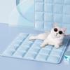 Breathable Mesh Cooling Pad for Cats and Dogs - Summer Ice Slippery Fabric, Rectangular Pet Bed To Keep Pets Cool and Comfortable, Dog Cooling Pad