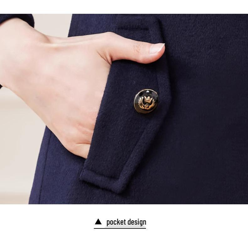 Woolen Winter Coat for Women - Office, Bank, Jewelry Store & Hotel Professional Wear