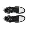 Air Jordan 1 Low Czarne Średnioszare Sneakersy Unisex Białe 553558-040