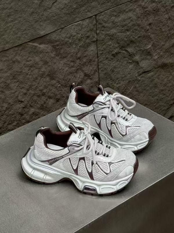 Autumn Chunky Sneakers for Women 2025 - Trendy Casual Sports Shoes with Ink-Absorbing Soles