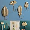 Nordic Wall Hooks for Hanging Clothes No-punch Wall Hanger Coat Key Hook Iron Art Wall Decorations Creative Home Storage