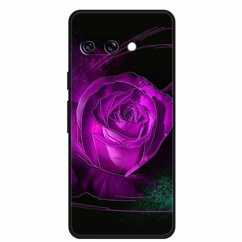 For Google Pixel 10a Case 3D Relief Flower Emboss Soft Silicone Funda Google Pixel 10a 5G 3D Cartoon Shell Pixel10a 3D Relief