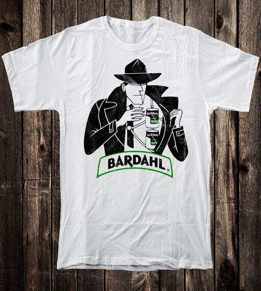 

Ретро Рекламне Мистецтво Футболка Vtg Бавовняна Hot Rod Speed Shop Bardahl Моторна Олива 4XL