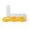 Double Bowl Automatic Pet Feeder Water Dispenser Cat Basin Dog Bowl Cat Bowl Cat Supplies Water Dispenser