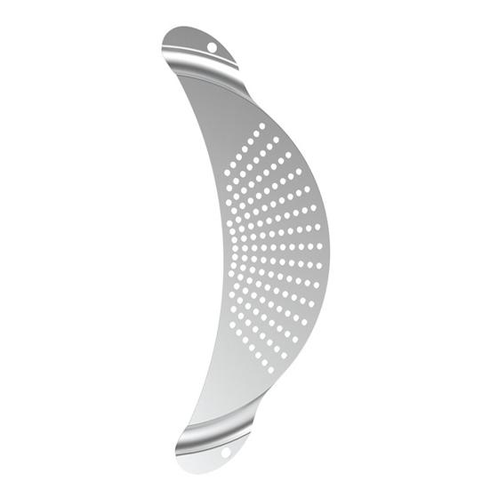 

Кастрюля из нержавеющей стали, дуршлаг, сливная кастрюля, дуршлаг для пасты и спагетти, нержавеющий, эффективный инструмент для слива воды для дома, ресторана серебряный