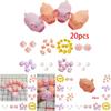 20pcs Adorable Squeeze Pink Pig Stress Relief Toys Perfect For Birthday Gifts