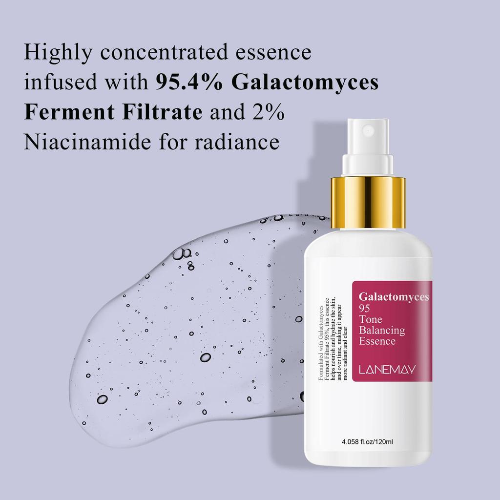 Galactomyces 95 Tone Balancing Essence-Hydrating & Moisturizing-Reduce Reddish-Suitable For All Skin Types, 120ml