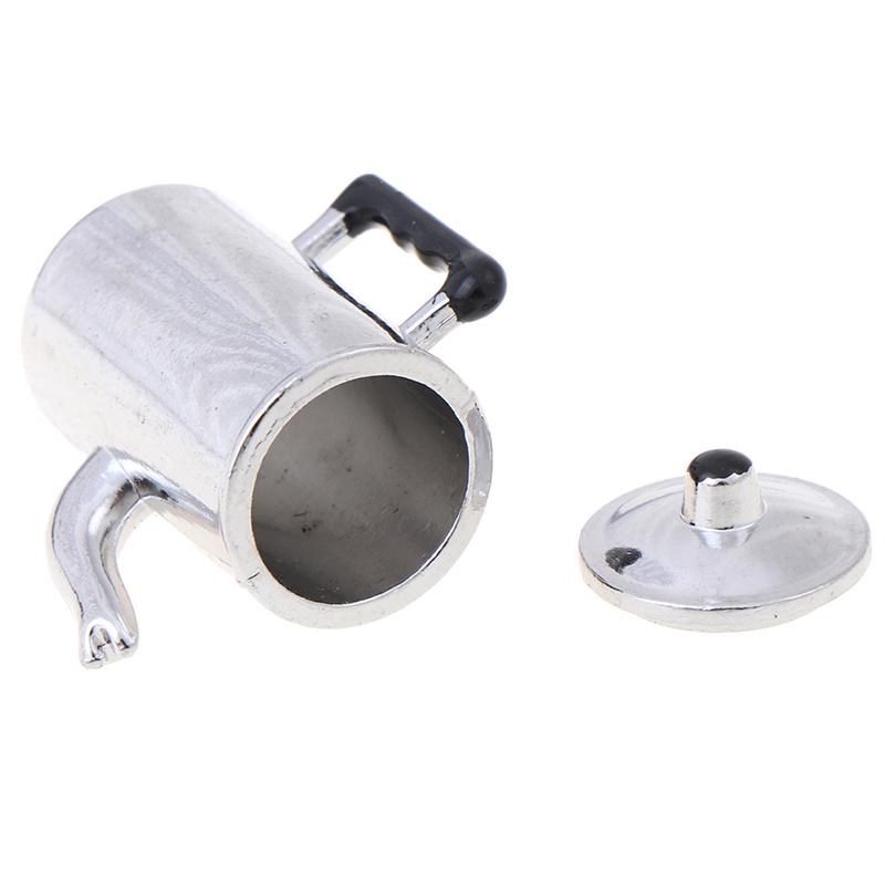 Miniatur Lebensmittel Spielszene Modell Kreatives Puppenhaus Zubehör Mini Alter Wasserkocher