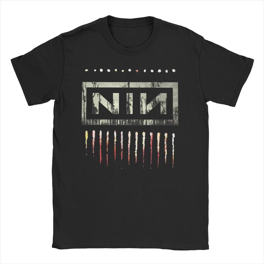 

Nine Inch Nails NINApparel Men Women T Shirt 100% Tee Print T-shirt Clothes XXXXXL чёрный