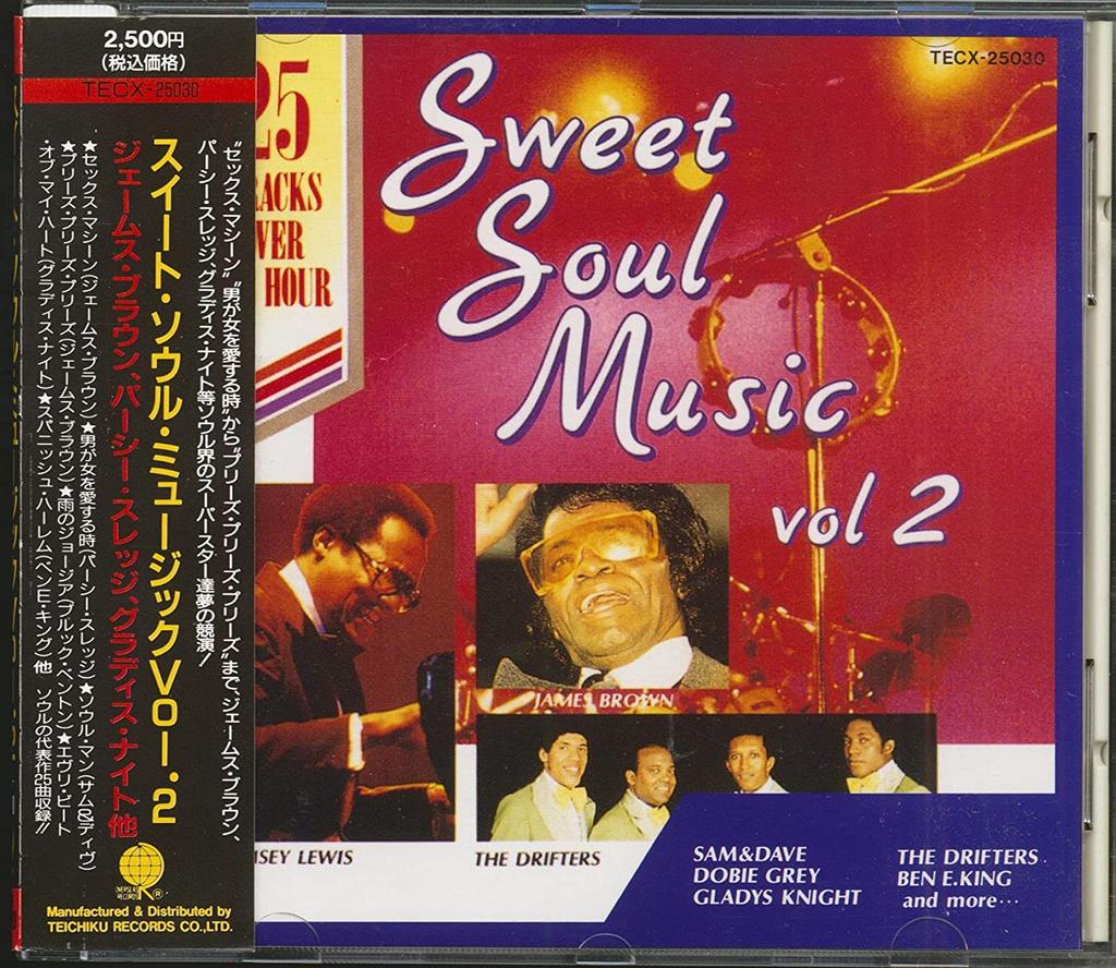 CD VARIOUS - Sweet Soul Music Vol.2 TECX25030 OVERSEAS 1991 Japan ObiSoul/Funk Used