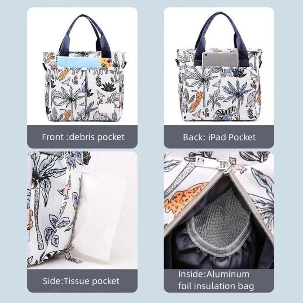 Large Capacity Baby Diaper Bag Wide Opening Baby Care Bag Crossbody Bag Mommy Bag  for Babies