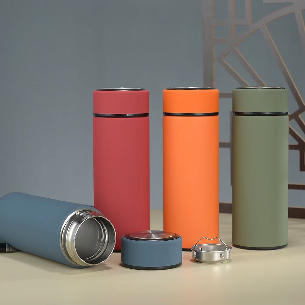 Customized 304 Stainless Steel Vacuum Insulated Thermos Drink Straight Cup Double Wall Leak-Proof BPA Free Presents Factory
