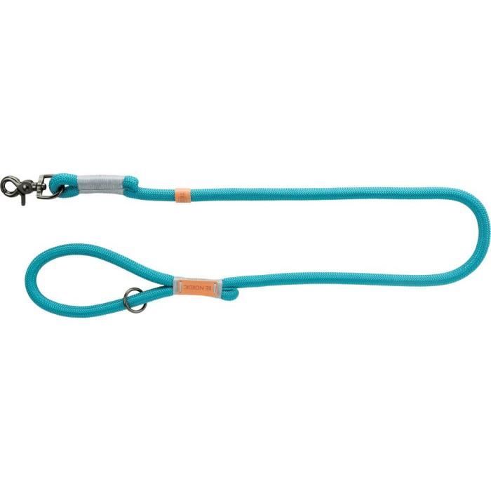 Laisse Pour Chien - Be Nordic - L-xl - 1,00m - Ø 13mm - Turquoise/Gris