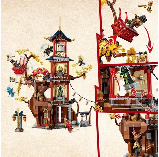 LEGO Ninjago 71795 Храм энергии дракона