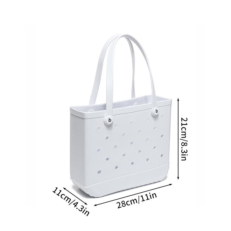 EVA Strand Bogg Tas Waterdichte Zomer Opbergmand voor Buiten Reizen Picknicktas Dames Shopping Tote Bag Rubber Handtas