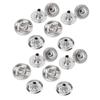200set Rounded Sewing Leather Snaps 8mm Size Metal Snap Fasteners  Leather Craft DIY