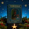 Doberman Guardian Wonderland Advent Calendar 2025 24-Day Countdown Box Acrylic Mini Dog Themed Ornaments Holiday Decoration Gift for Dog Lovers