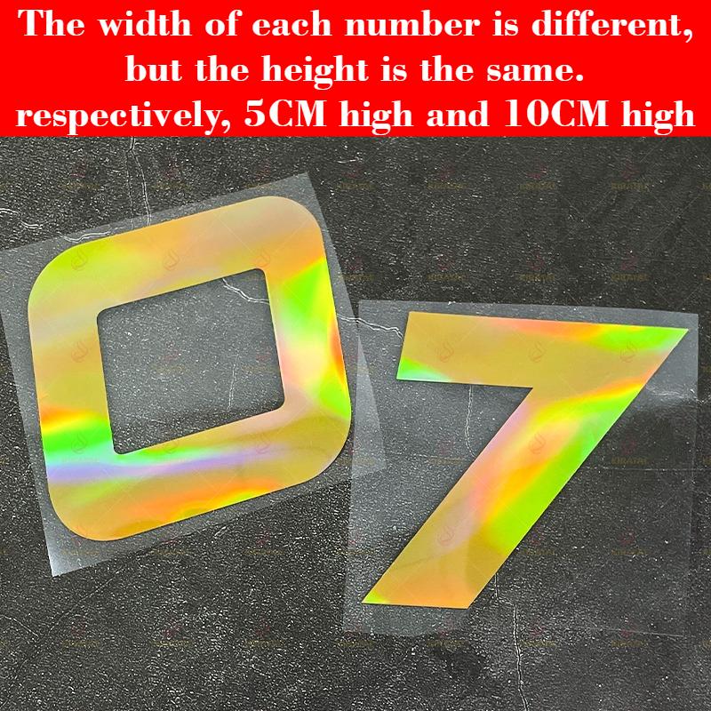 1 Stück Gold Laser Motorrad Nummernaufkleber für Umbau Motorrad Kraftstofftank Helm Kotflügel Autoscheiben Wasserdichte Vinyl Aufkleber