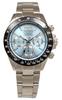 Technos T4C02BI Chronograph 10 ATM Water Silver Men's Watch, Resistant,