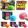 New Nee Doh Fuzz Ball Squeeze Toy Soft Fluffy Flower Power Portable Stress Relief Relieves Anxiety Fidget Squishy Toy Decor Gift