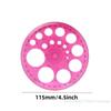 [ZYAS]1/2/3Pcs Circles Drawing Shape Geometric Drawing Stencils Tools Multifunction Geometric Template Plastic Measuring Ruler