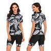 Short Sleeve Surfwear Sunscreen Women's Swimsuit Wetsuit Sexy Swimwear
