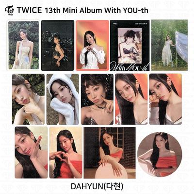 13th Mini Album With YOU-th Youth Photocard Poster Film Sticker Dahyun KPOP K-POP
