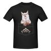 Piece Pocket Doggo Novelty  Cotton TShirt WarFrame SciFi TPS Game Tops Tees For Unisex