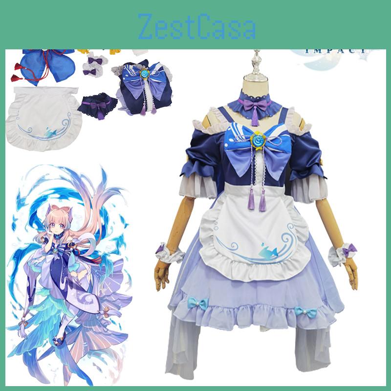 Stunning Genshin Impact Kokomi Sangonomiya Cosplay Costume For Your Next Event