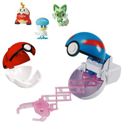 Pocket Monster Monster Collection Poketorze Pokedelze 3er Set Aufbruch & (Super Ball/Monster Ball)
