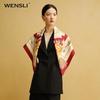 WENSLI Women's 100% Mulberry Silk Large Scarf