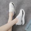 Cross-border large-size one-pedal lazy shoes fashionable rhinestone muffin thick-soled casual inner height-increasing single shoes