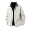 % White Duck Down Fake Two-piece Down Jacket Men's Winter New Loose Lapel Casual Jacket Men's