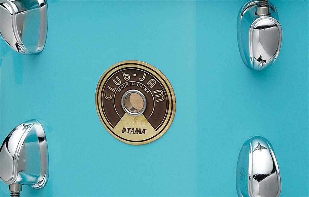 TAMA Pachet tom de podea Aqua Blue [Set ultra-compact, "unitate minimă", CLUB-JAM MINI] 10" + 14" add-on LJKT10F14-AQB