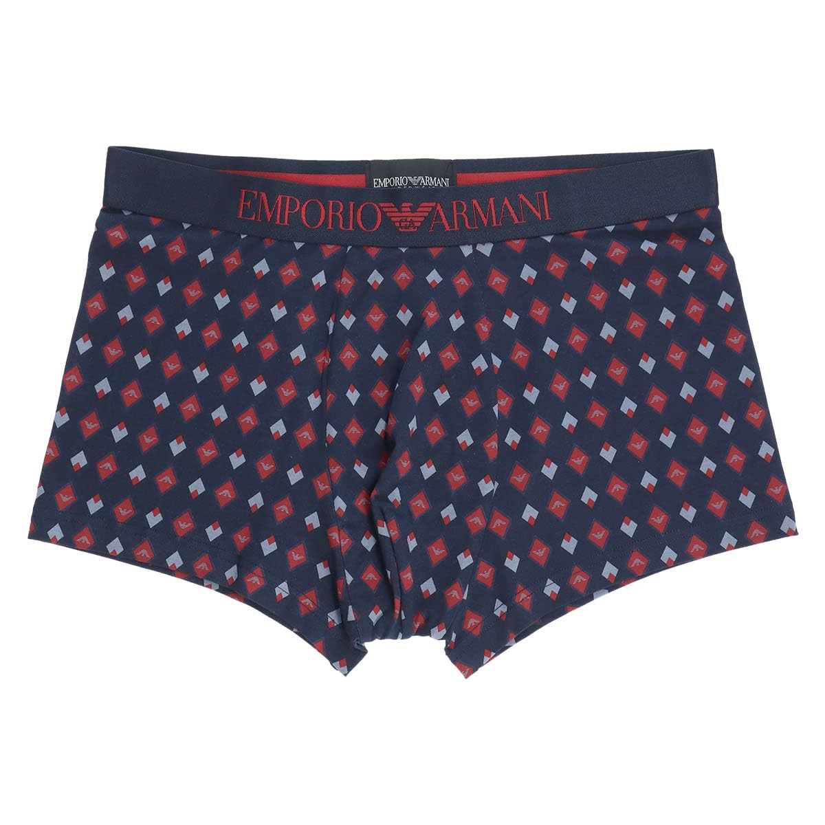 

Emporio Armani Classic Pattern Mix Boxer Shorts, Men s, Sizes S/M/L, Front Closure, EU Sizes, 54059942, Iron Blue, 67.