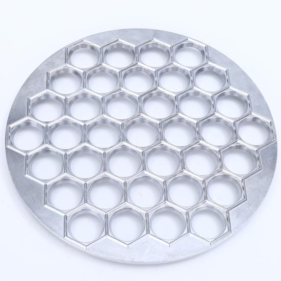Aluminum Dumpling Ravioli Maker 37-Cavity Multi-Function Pasta Mold for Wonton Steamed Buns Dishwasher Safe Essential Kitchen Tool for Homemade Pasta