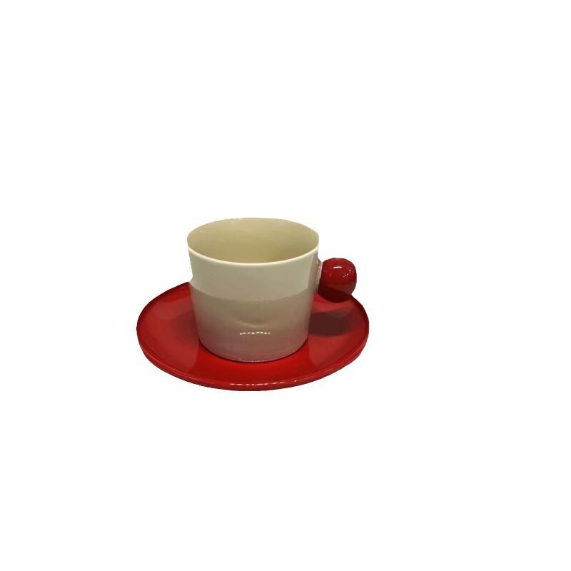 Shangqi Ceramic Mug and Saucer Set