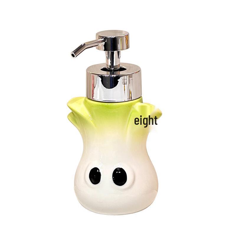 OIMG Scallion Mousse Ceramic Soap Dispenser
