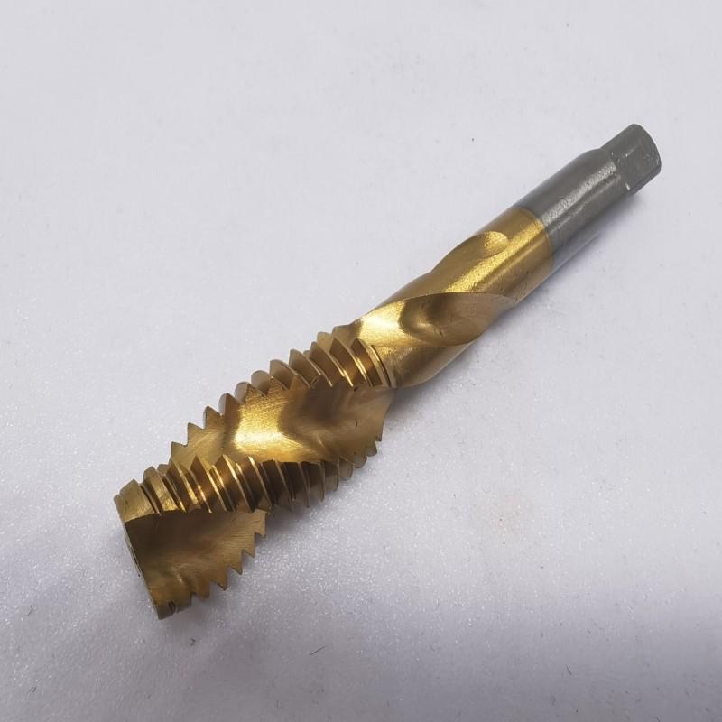 W6542 Titanium Plated Spiral Tap Coated HSS Machine Tap 4-40-1/2-20