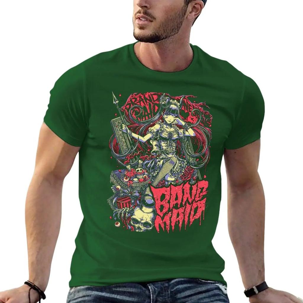 New Band Maid TShirt anime tshirt graphic t shirt vintage kawaii clothes Unisex t shirts