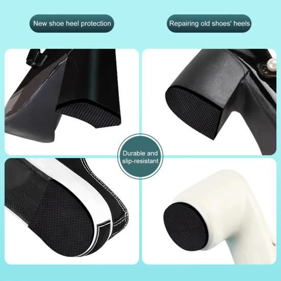 Sole Bottom Protector 6.6 Ft Self-Adhesive Textured Sole Grips Anti-Slip Sole Patch Prevent Wear